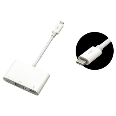Αντάπτορας USB σε USB-C – USB 3.1 – υποδοχή VGA, DM-76-102