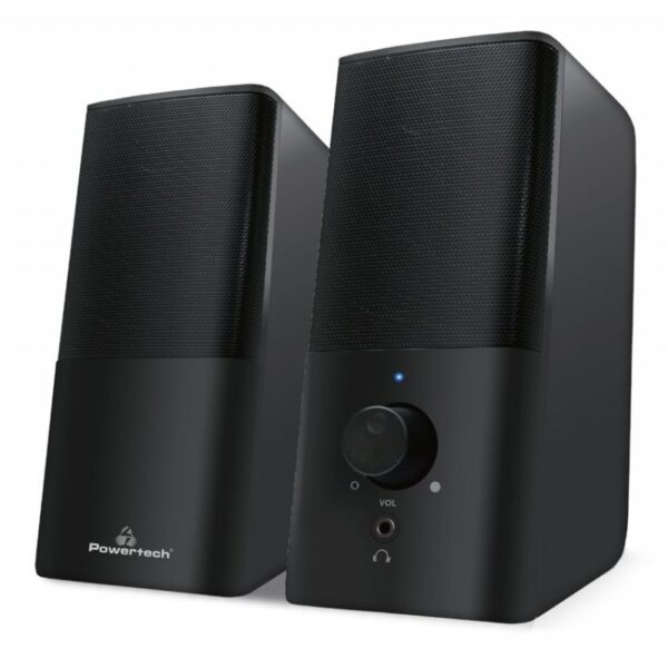 POWERTECH ηχεία Premium sound PT-847, 2x3W, μαύρα
